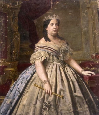 Isabel II de España de Luis de Madrazo